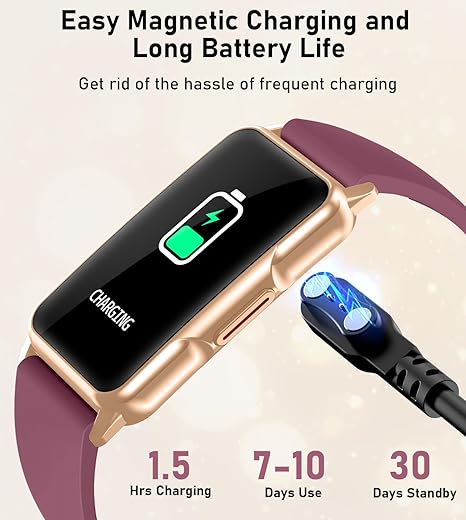 Smart Fitness Watch with Heart Rate Monitor