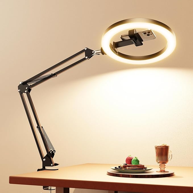 LED Ring Light with Tripod for Content Creators