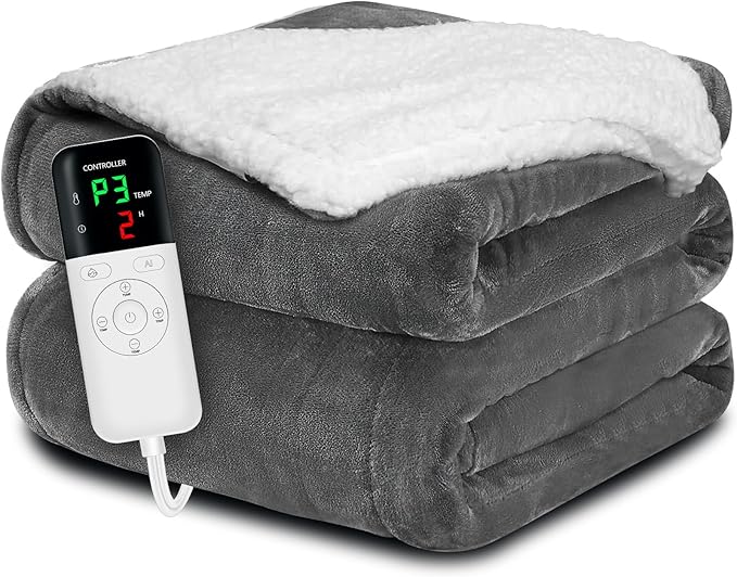 Electric Heated Blanket with Timer