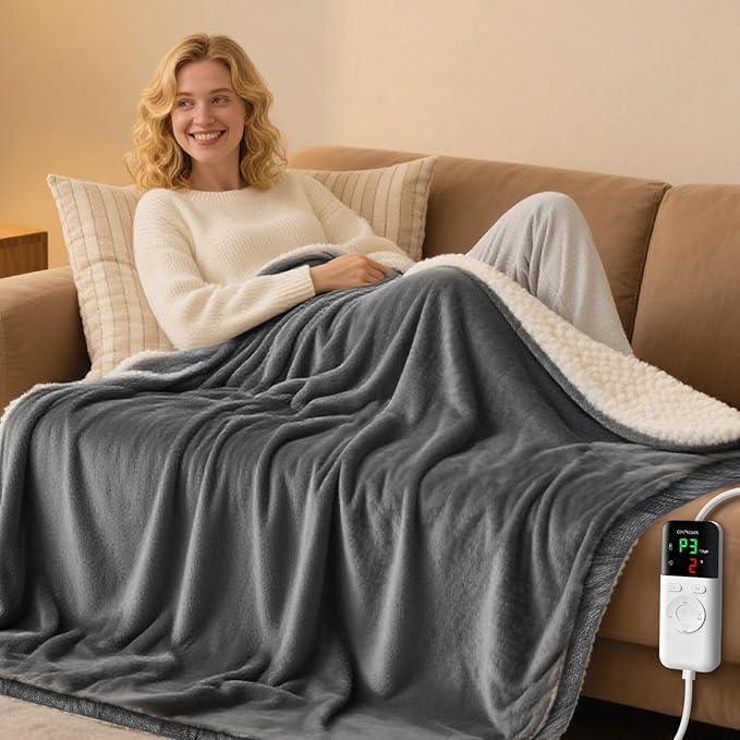 Electric Heated Blanket with Timer