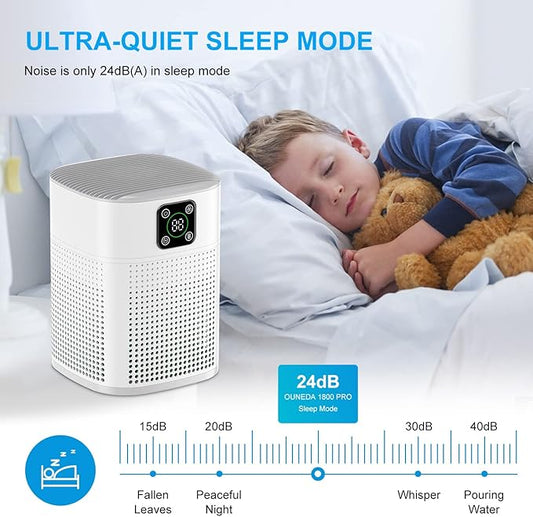 Portable Air Purifier with HEPA Filter